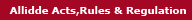 Allidde Acts, Rules & Regulation